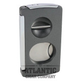 Equus Trifecta 3X Cigar Cutter Metallic Grey Equus Trifecta 3X Cigar Cutter Metallic Grey